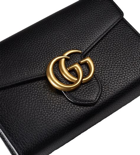 gucci walet chain|Gucci wallet on chain sale.